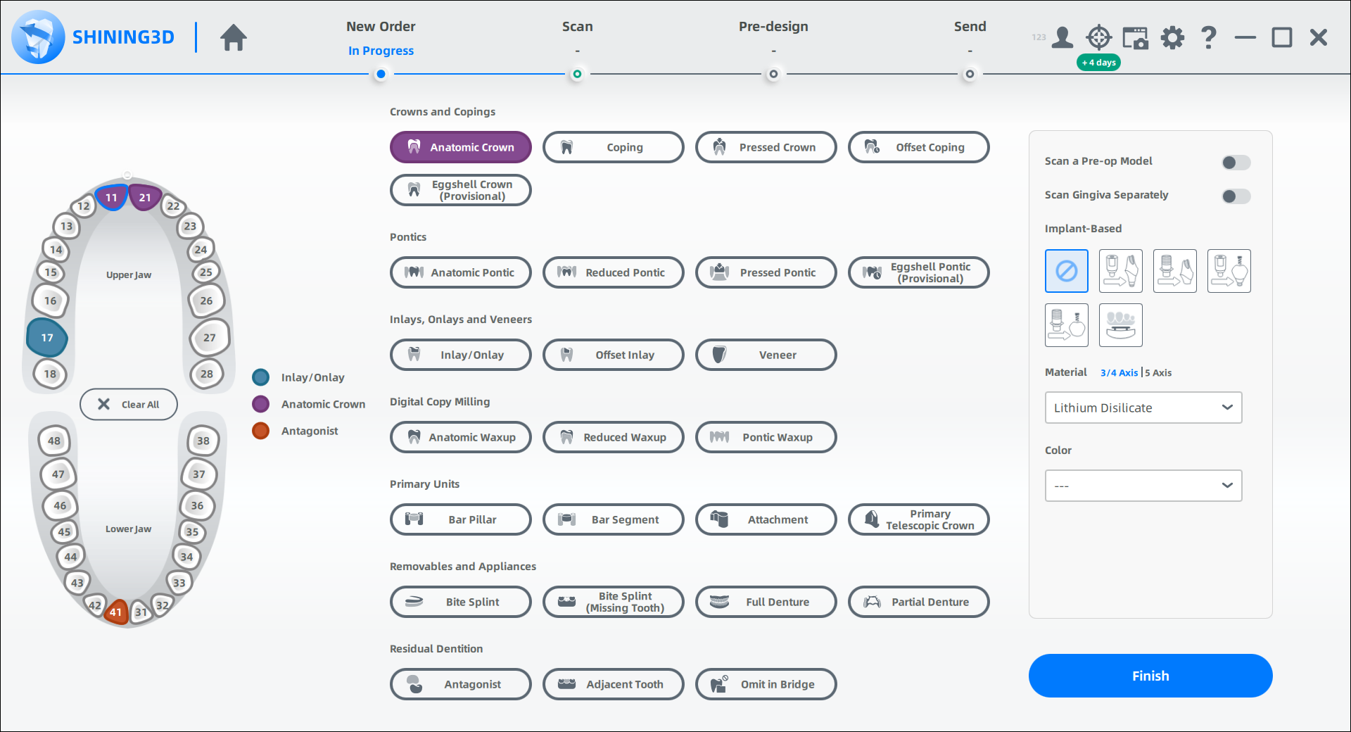 Triple tray DentalScan